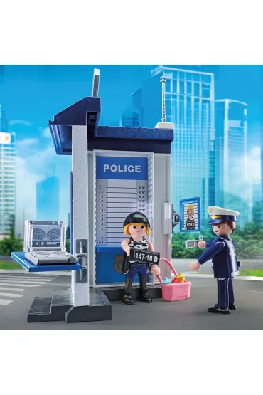 Playmobil Action Heroes Policyjny pok�j przes�ucha� 71733