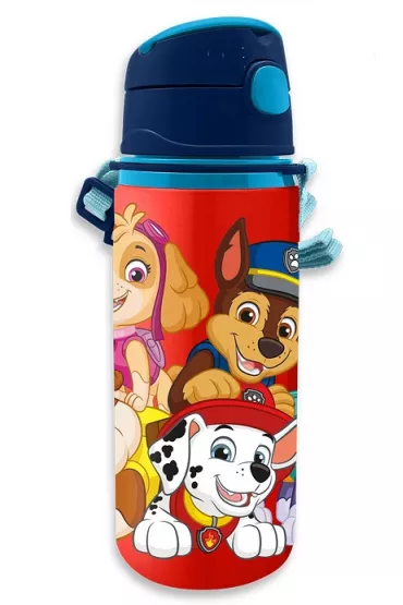 Bidon aluminiowy ze s�omk� Psi Patrol PW19871 600 ml