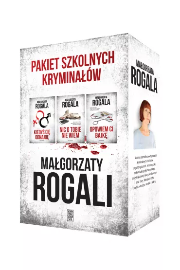 Pakiet Szkolnych krymina��w: Kiedy� Ci� odnajd�, Nic o Tobie nie wiem, Opowiem Ci bajk� - Ma�gorzata Rogala