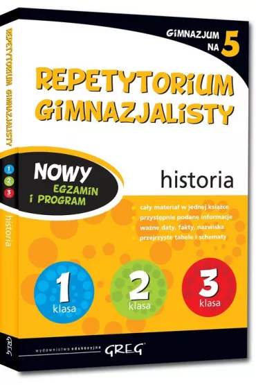 Repetytorium gimnazjalisty. Historia. 2019 - Agnieszka Ch�osta-Sikorska