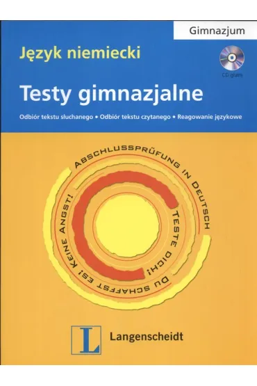 Testy gimnazjalne. J�zyk niemiecki * * - Jolanta Kami�ska, Lidia Brandmiller-Witowska, Lidia Brandmiller-Witkowska