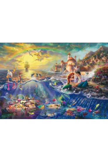 Puzzle 1000 el. Ma�a Syrenka Schmidt - Thomas  Kinkade