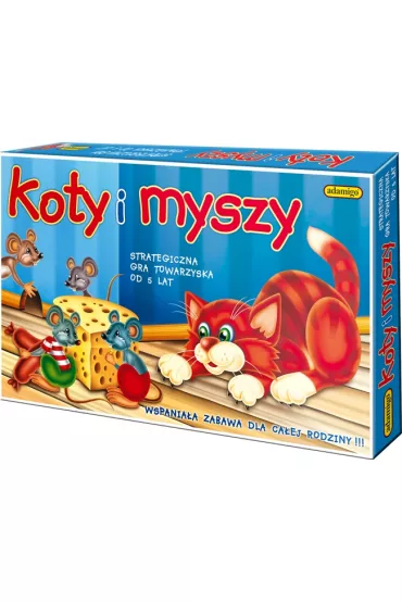 Koty i myszy Adamigo - Gra Kot I Myszy