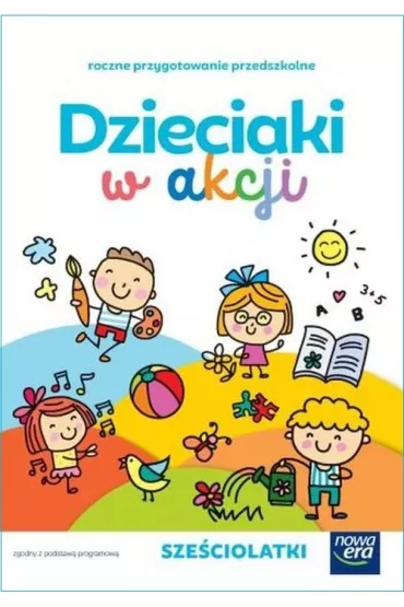 Dzieciaki w akcji. 6-latki. Zestaw dla dziecka - Anna Stalmach-Tkacz, Karina Mucha