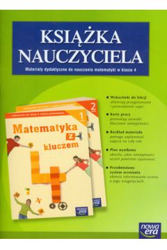 Matematyka z kluczem 4 Ksi��ka nauczyciela