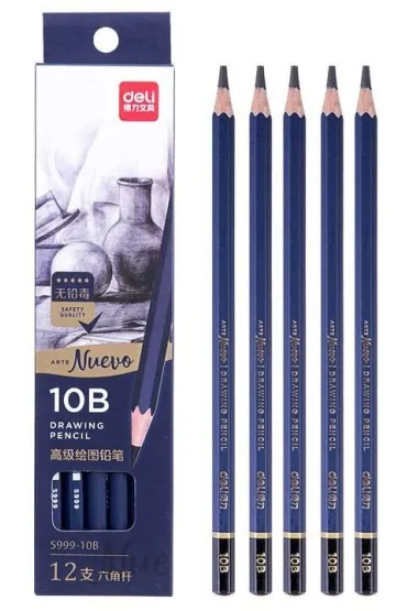 Deli O��wek do szkicowania Nuevo 10B 12 szt.