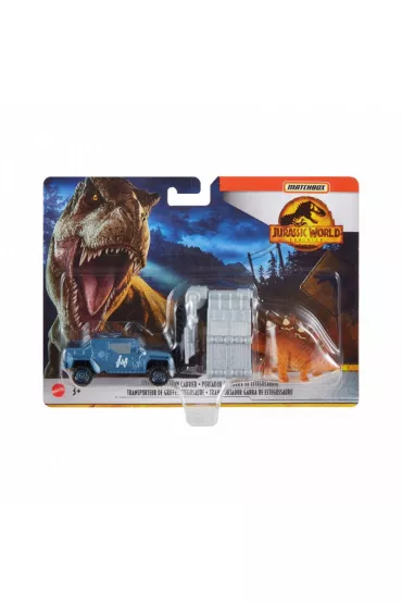 Matchbox. Jurassic World Transporter z Stegozaurem Mattel