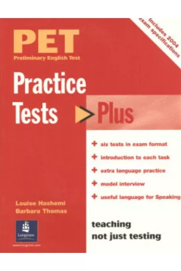 Practice Tests Plus PET 1 + key - Barbara Thomas, Louise Hashemi