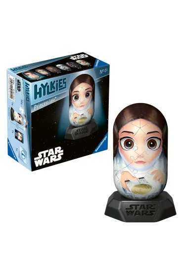 Puzzle 54 el. 3D Hylkies: Ksi�niczka Leia Ravensburger