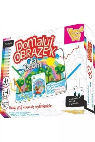 Domaluj obrazek. Dorysuj, maluj, graj