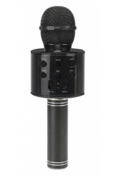 W&k Mikrofon zabawkowy JYWK369-6 czarny