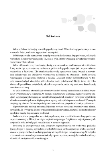 Zebra z Zelowa. Utrwalanie g�oski Z - Agnieszka Tarczy�ska-P�atek, Hanna G�uchowska, Kamila  Dudziec