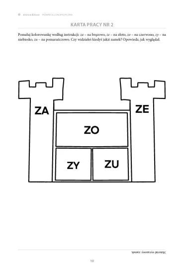 Zebra z Zelowa. Utrwalanie g�oski Z - Agnieszka Tarczy�ska-P�atek, Hanna G�uchowska, Kamila  Dudziec