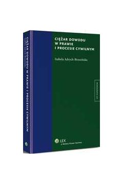eBook Ciar dowodu w prawie i procesie cywilnym pdf