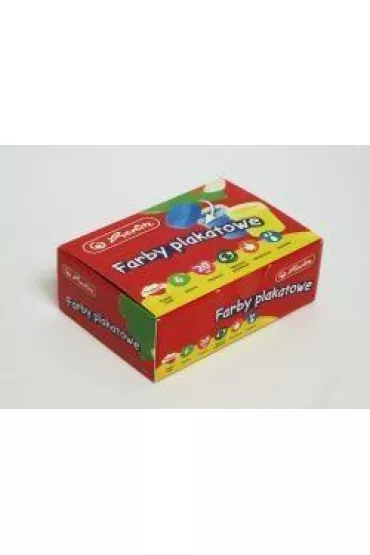 Herlitz Farby plakatowe 6 x 20 ml