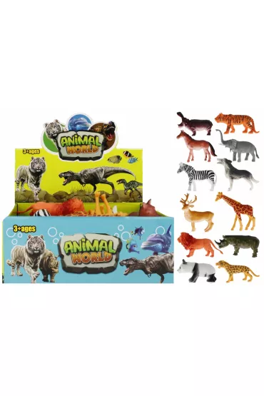 Zwierz�ta Dzikie figurki 13cm  MEGA CREATIVE 511037
