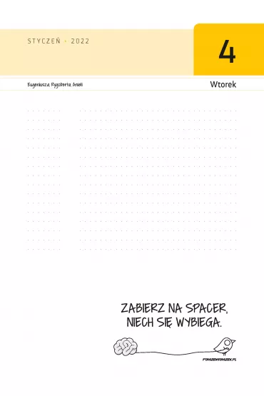 Kalendarz 2022 Ptaszek Staszek - Ptaszek Staszek