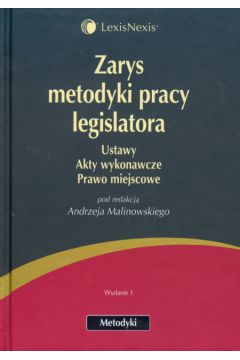 Zarys metodyki pracy legislatora