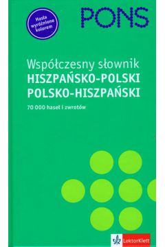 PONS Wsp�czesny s�ownik hiszpa�sko-polski polsko-hiszpa�ski