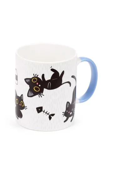 Puckator Kubek porcelanowy Lucky the Black Cat