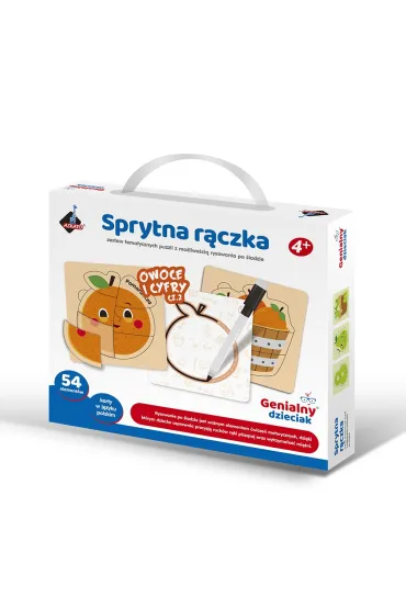 Sprytna r�czka - owoce i cyfry 54el Askato