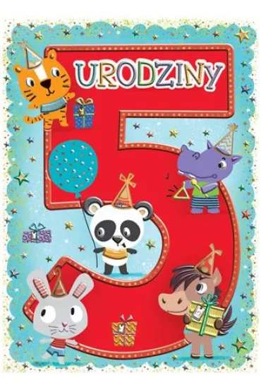Henry KARNET URODZINY 5 B6 Z KOP ZWIERZAKI HE FOL