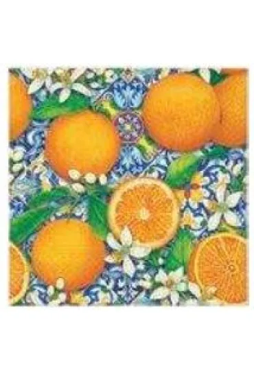 Paw Serwetka Lunch Decor Orange Boom 33x33 20szt./op.