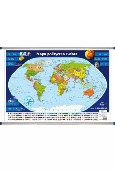 Mapa polityczna �wiata �cienna