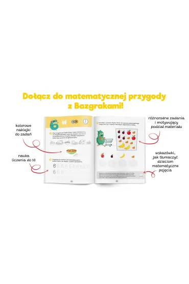 Bazgraki poznaj� matematyk�. Elementarz. Poziom 1. Kapitan Nauka - Leszek  Rogala