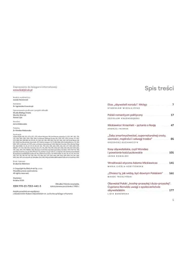 Polski etos romantyczny - Andrzej Nowak, Zdzis�aw Krasnod�bski, Stanis�aw  Miko�ajczak