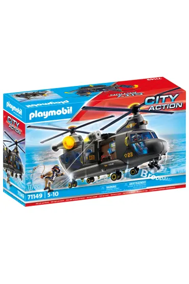 Playmobil City Action �mig�owiec ratunkowy jednostki specjalnej 71149