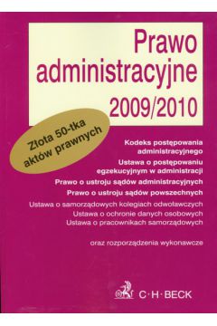 Prawo administracyjne 2009/2010