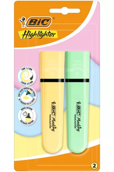 Bic Zakre�lacz Highlighter 2 szt.