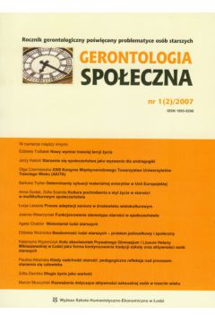 Gerontologia spo�eczna 1(2)2007