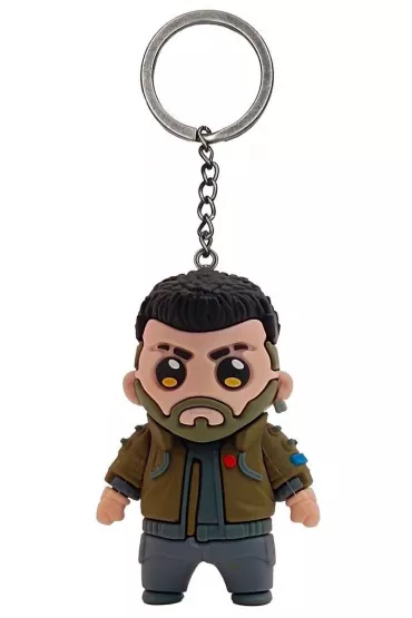 Brelok Cyberpunk 2077 V-Male 3D Keychain