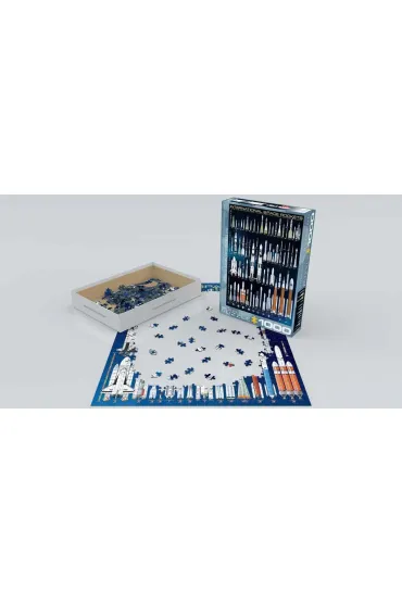 Puzzle 1000 el. Mi�dzynarodowe ska�y kosmiczne Eurographics