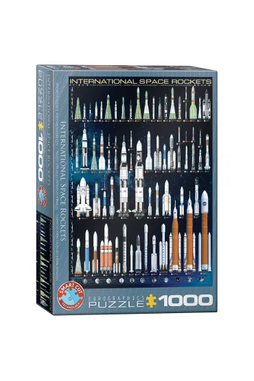 Puzzle 1000 el. Mi�dzynarodowe ska�y kosmiczne Eurographics