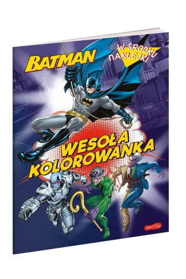 Batman. Weso�a kolorowanka z naklejkami