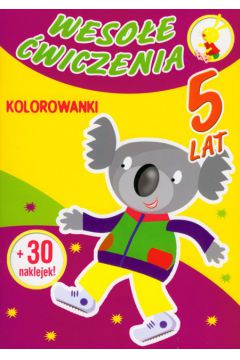 Kolorowanki 5 lat weso�e �wiczenia - Malicki Marcin - Marcin Malicki