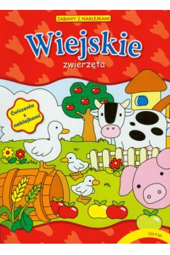 Wiejskie zwierz�ta Zabawy z naklejkami