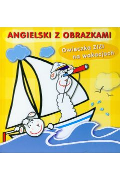 Owieczka Zizi na wakackach Angielski z obrazkami - Malicki Marcin - Marcin Malicki