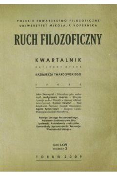 Ruch filozoficzny Kwartalnik tom LXVI Nr 2