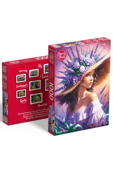 Puzzle 1000 el. Lavender Muse CherryPazzi