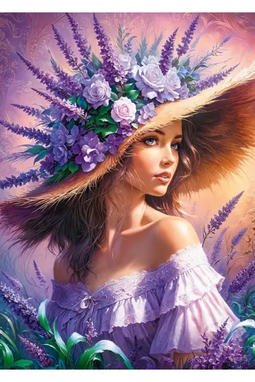 Puzzle 1000 el. Lavender Muse CherryPazzi