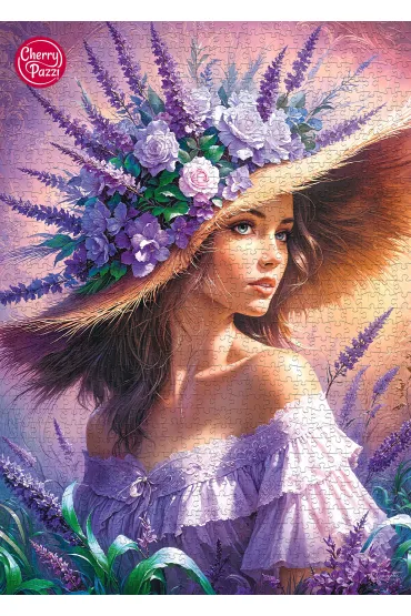 Puzzle 1000 el. Lavender Muse CherryPazzi