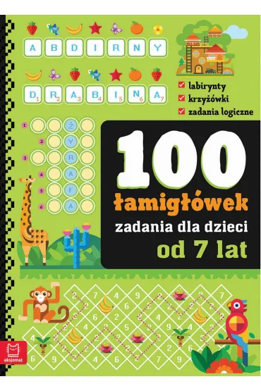 100 zada� - �amig��wki dla dzieci od 7 lat - Bogus�aw Michalec