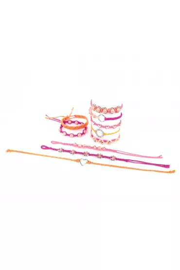 Zestaw do tworzenia bransoletek. Macrame Friendship Bracelets Make it real