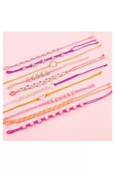 Zestaw do tworzenia bransoletek. Macrame Friendship Bracelets Make it real
