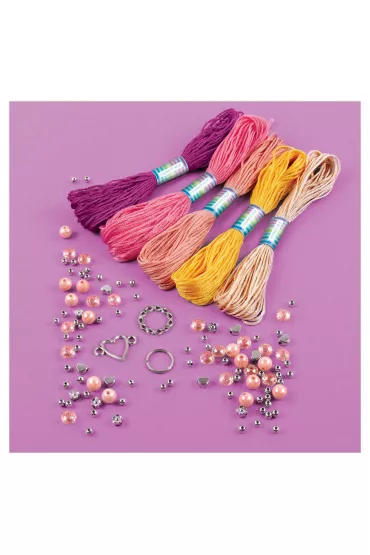 Zestaw do tworzenia bransoletek. Macrame Friendship Bracelets Make it real