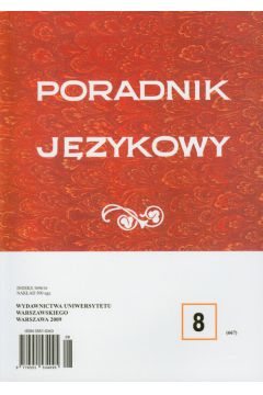 Poradnik j�zykowy 8/2009